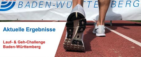 Ergebnisse Lauf- & Geh-Challenge Baden-Württemberg