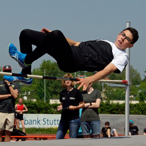 Team-Hochsprung-Cup am 5. Mai 2018 in Winnenden