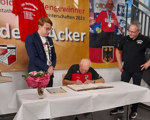 Empfang für Wendelin Acker