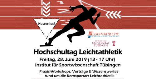 Hochschultag Leichtathletik am 28. Juni in Tübingen bietet hochkarätiges Programm