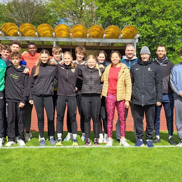 Die Wurftruppe mit hessischer Verstärkung